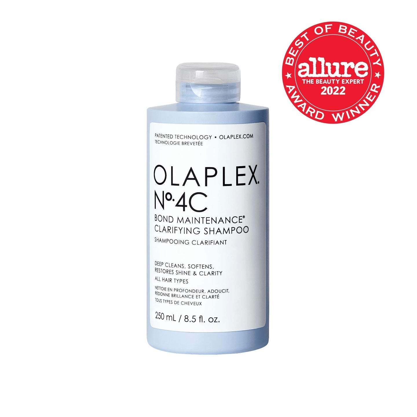 Nº.4C BOND MAINTENANCE® CLARIFYING SHAMPOO x 250 ml - SHAMPOO REPARADOR DE LIMPIEZA PROFUNDA