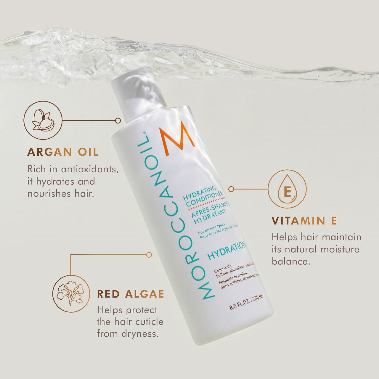 MOROCCANOIL HYDRATING CONDITIONER x 250 ml - ACONDICIONADOR HIDRATANTE