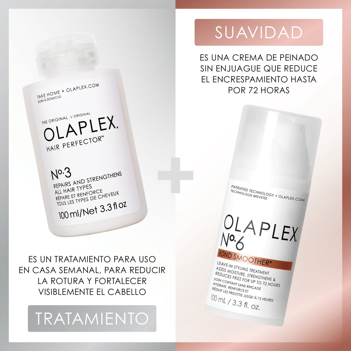 Nº.6 BOND SMOOTHER x 100 ml - CREMA DE PEINADO REPARADORA