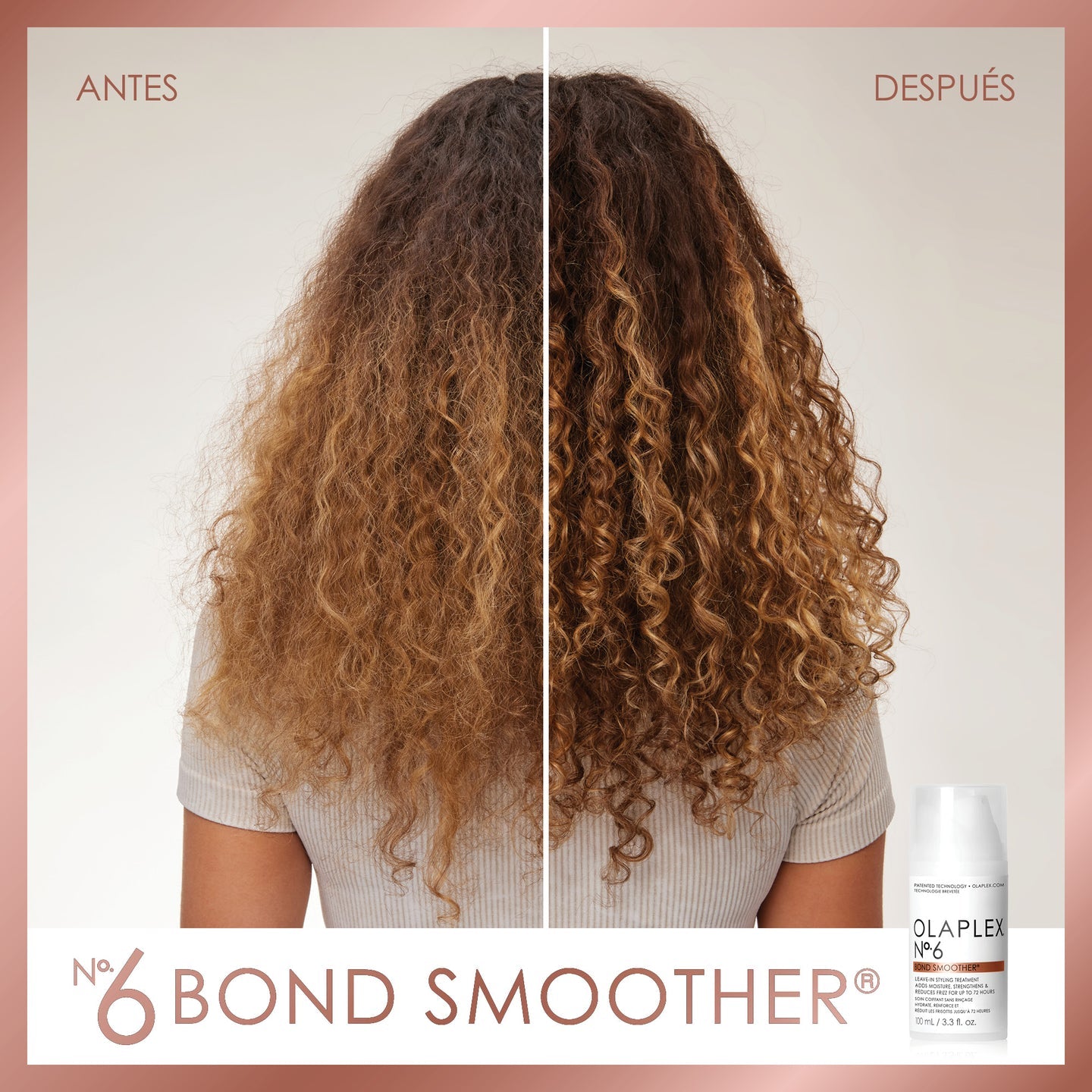 Nº.6 BOND SMOOTHER x 100 ml - CREMA DE PEINADO REPARADORA