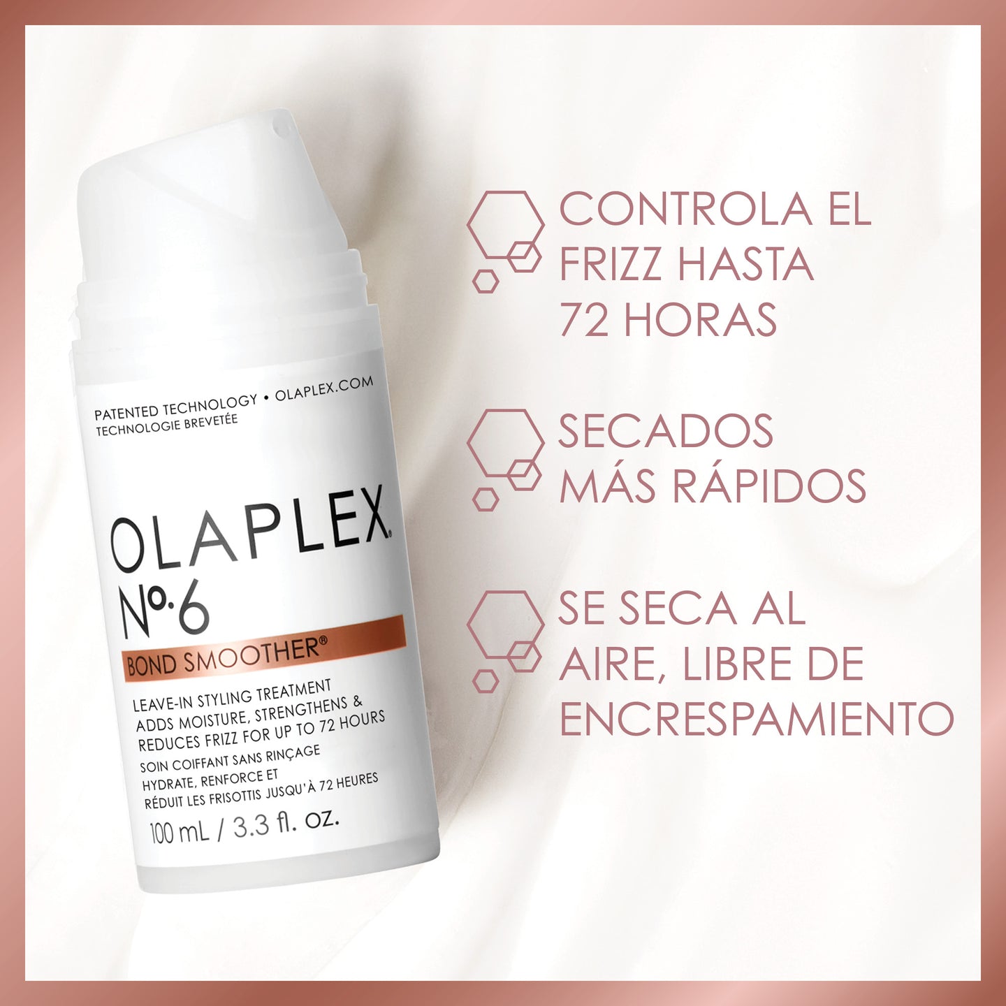 Nº.6 BOND SMOOTHER x 100 ml - CREMA DE PEINADO REPARADORA