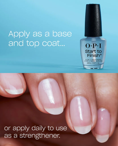 OPI START TO FINISH 3-IN-1 TREATMENT - TRATAMIENTO 3 EN 1