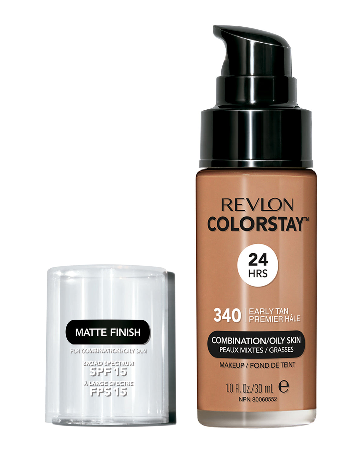 REVLON COLORSTAY MAKEUP SPF 15 - EARLY TAN (340) - BASE ACABADO MATE