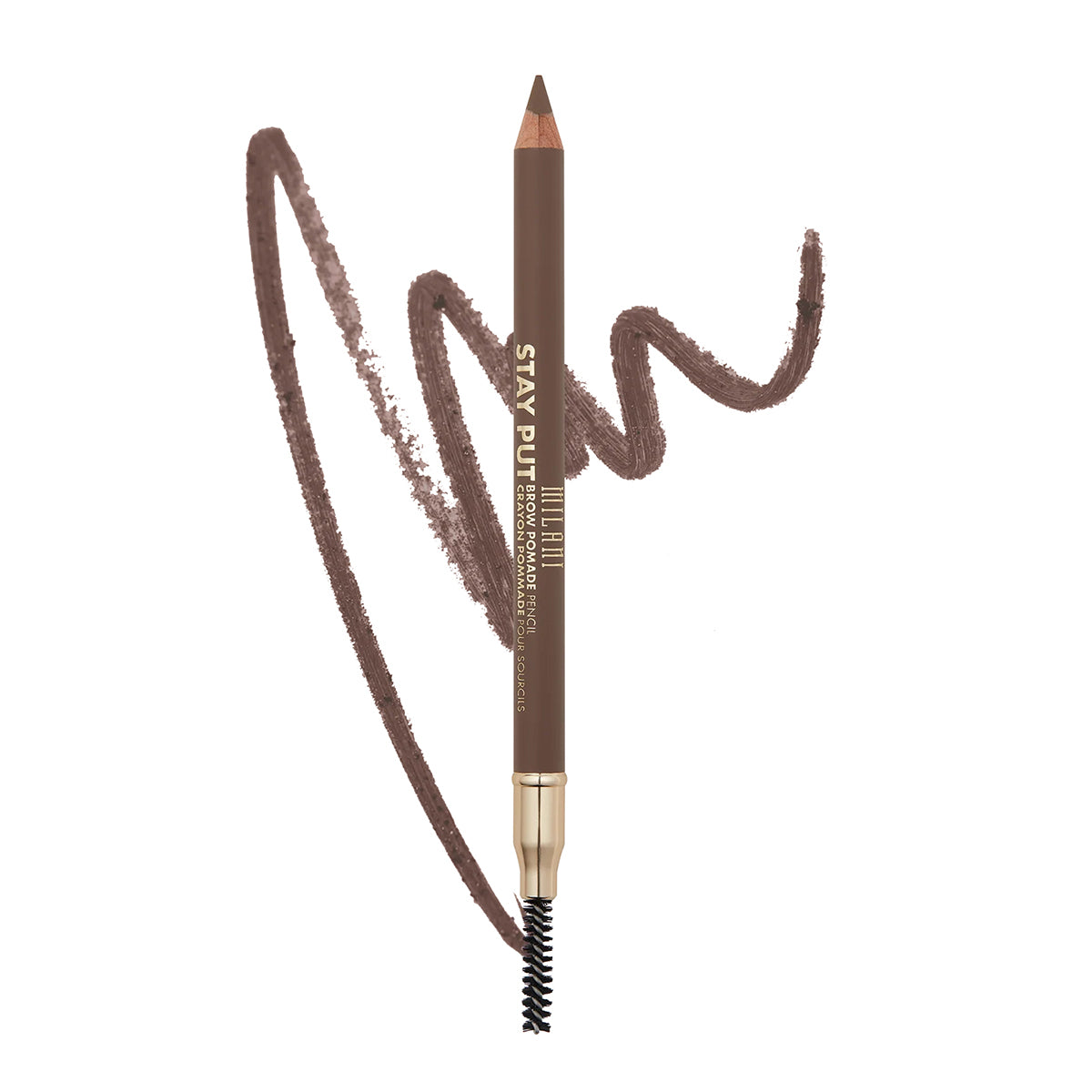 MILANI STAY PUT BROW POMADE PENCIL - 04 BRUNETTE - LÁPIZ PARA CEJAS