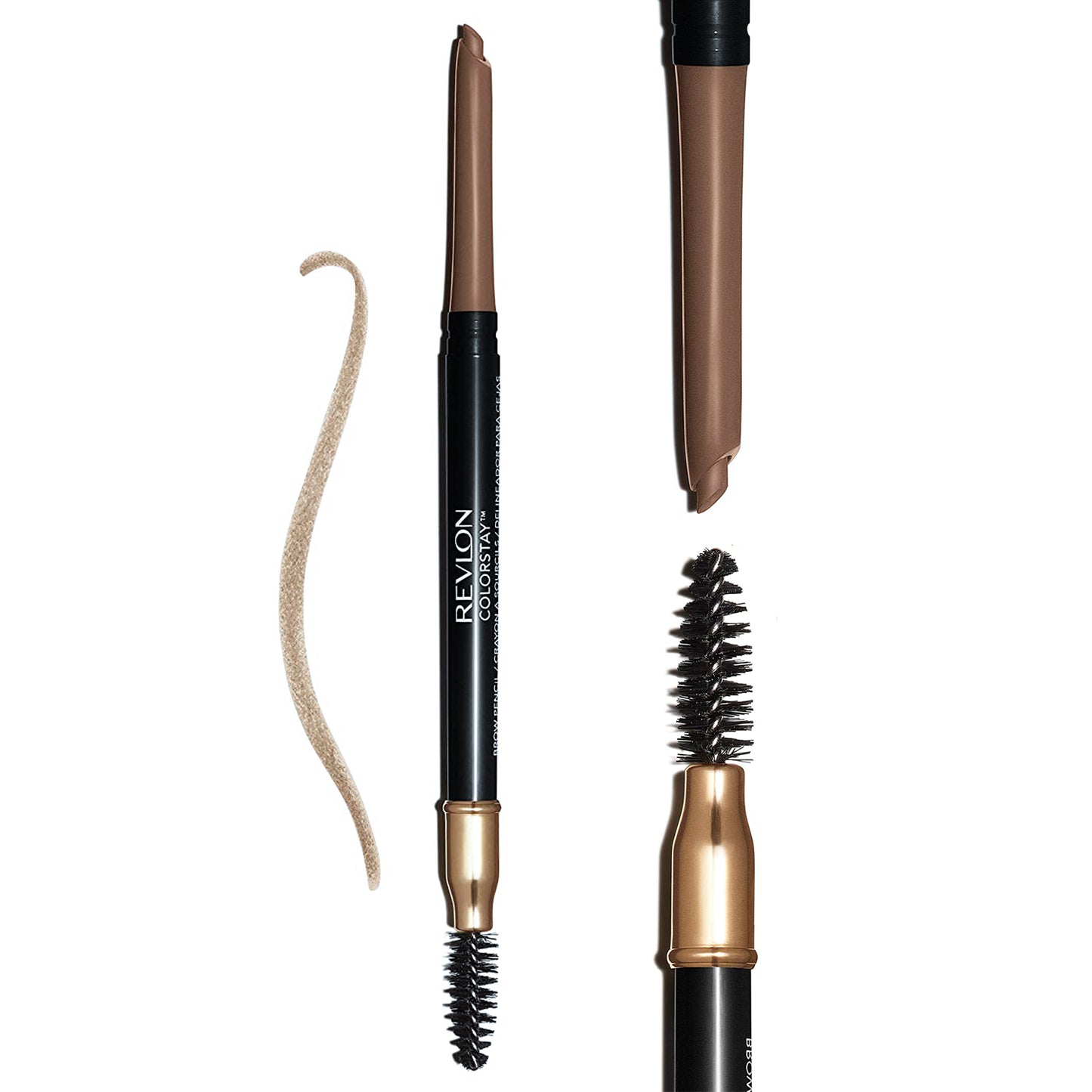 REVLON COLORSTAY BROW PENCIL - SOFT BROWN (210) - LÁPIZ PARA CEJAS