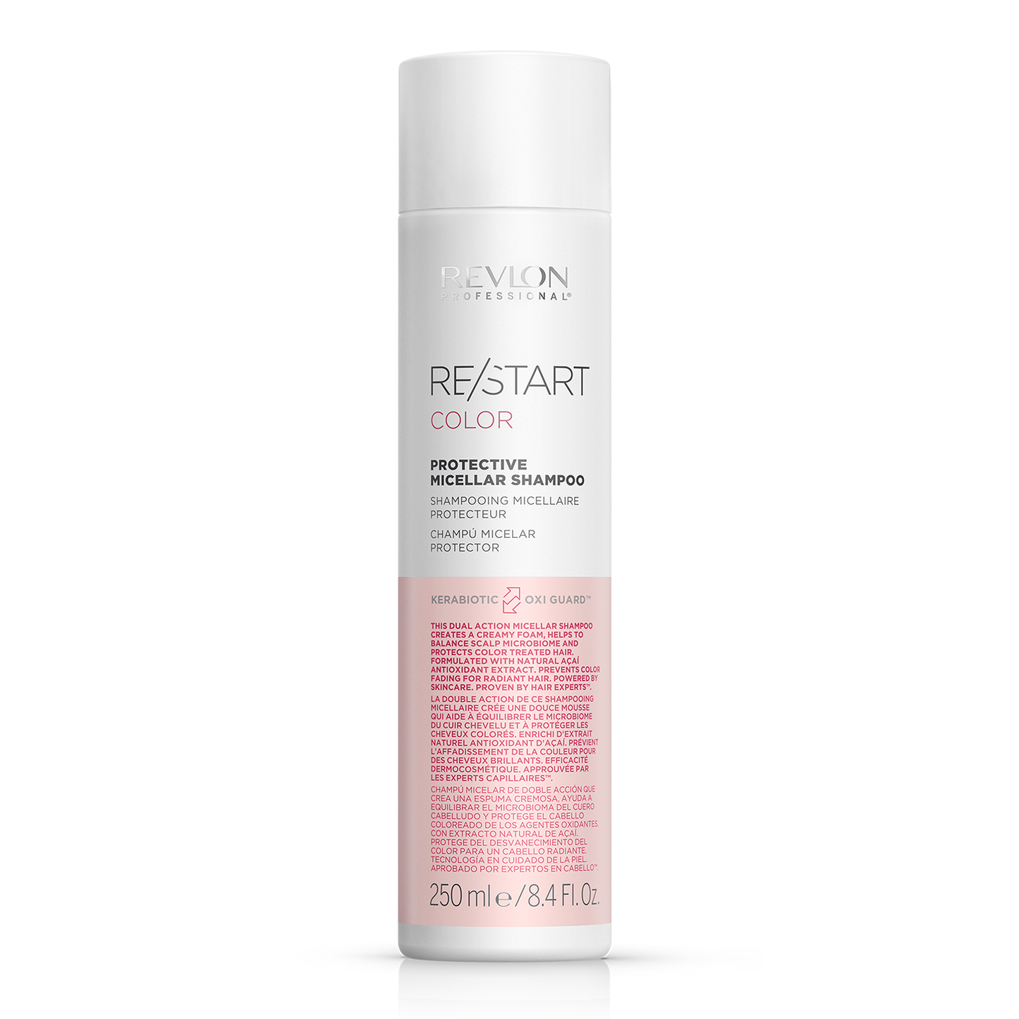 RESTART COLOR PROTECTIVE SHAMPOO x 250 ml - SHAMPOO MICELAR PROTECTOR DE COLOR