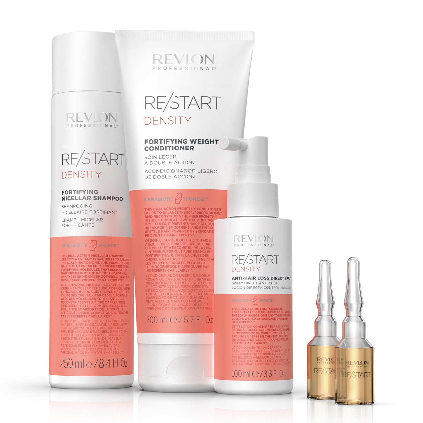 RESTART ANTI HAIR LOSS TREATMENT  x 100 ml - LOCIÓN DE TRATAMIENTO ANTICAÍDA USO DIARIO