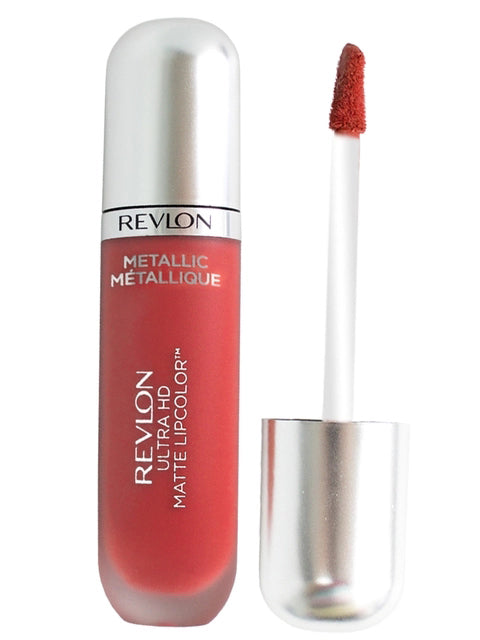 REVLON ULTRA HD MATTE METALLIC LIPCOLOR - FLARE  (700) - LABIAL LÍQUIDO MATE METALICO