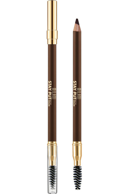 MILANI STAY PUT BROW POMADE PENCIL - 03 MEDIUM BROWN - LÁPIZ PARA CEJAS