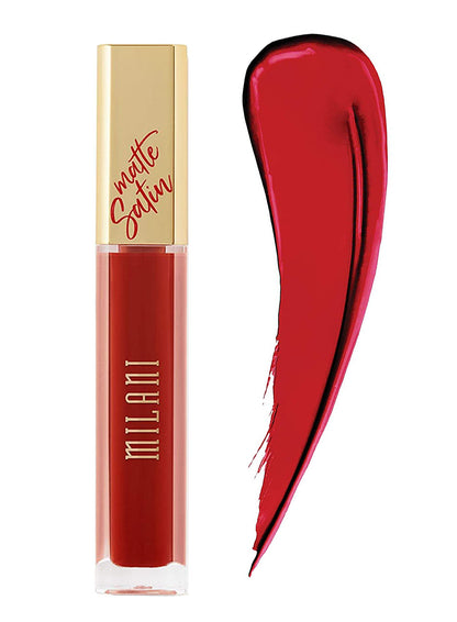 MILANI AMORE SATIN MATTE LIP CREME - 10 SATIN - LABIAL LÍQUIDO SATINADO