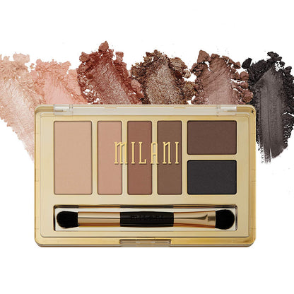 MILANI EVERYDAY EYES POWDER EYESHADOW COLLECTION - 07 BASIC MATTES - PALETA DE SOMBRAS