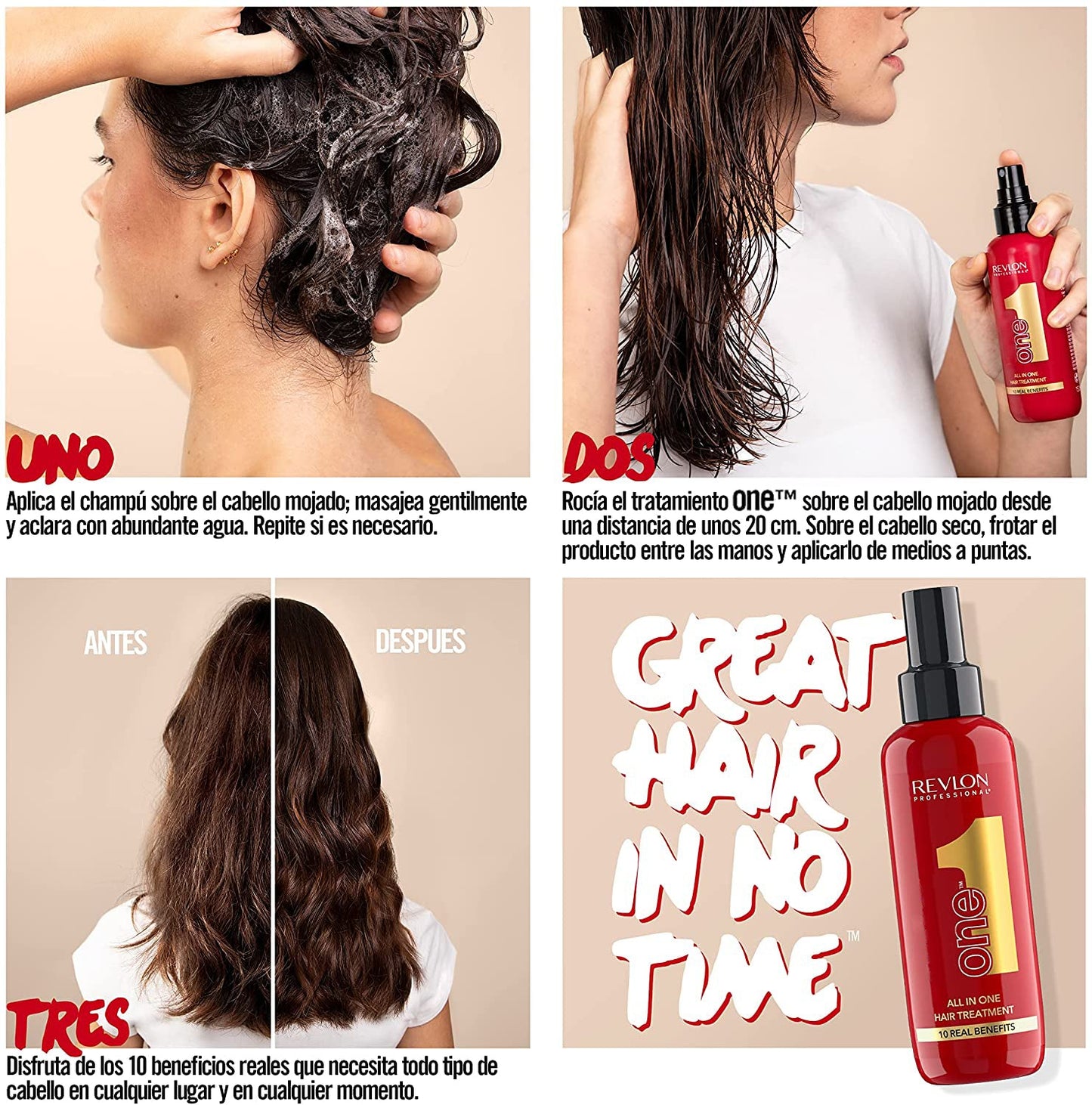 ONE HAIR TREATMENT x 150 ml - MASCARILLA EN SPRAY