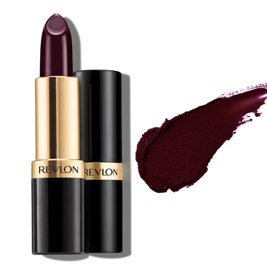 REVLON SUPER LUSTROUS LIPSTICK - BLACKCHERRY (477) - LABIAL EN BARRA CREMOSO