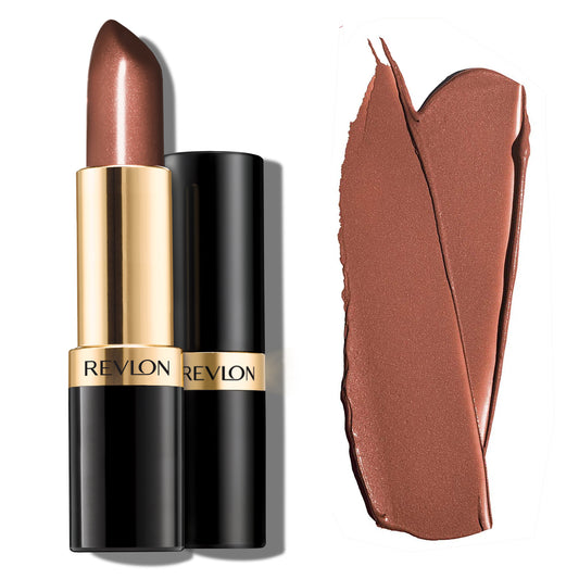 REVLON SUPER LUSTROUS LIPSTICK - COFFEE BEAN (300) - LABIAL EN BARRA PERLADO