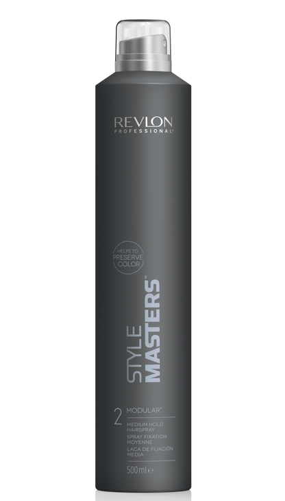 STYLE MASTERS MODULAR HAIRSPRAY x 500 ml - LACA FIJACIÓN MEDIA