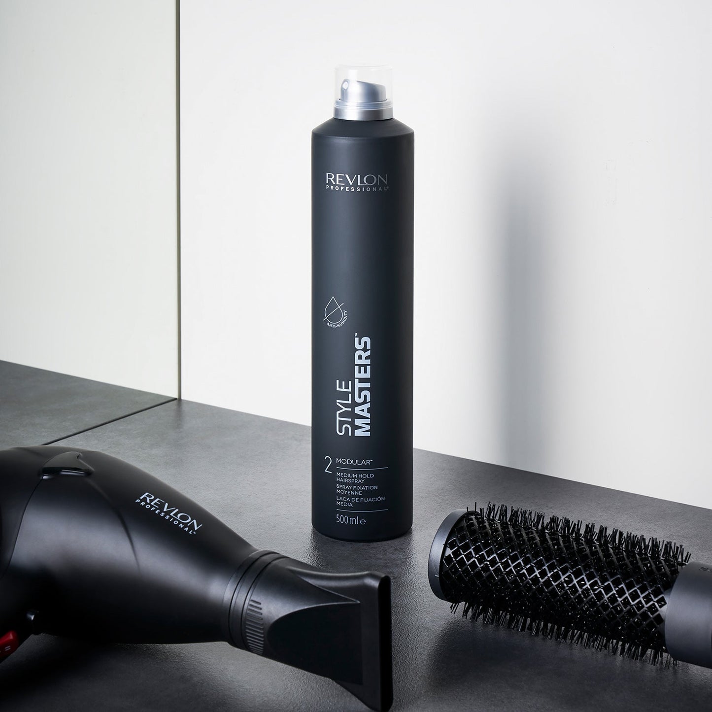 STYLE MASTERS MODULAR HAIRSPRAY x 500 ml - LACA FIJACIÓN MEDIA