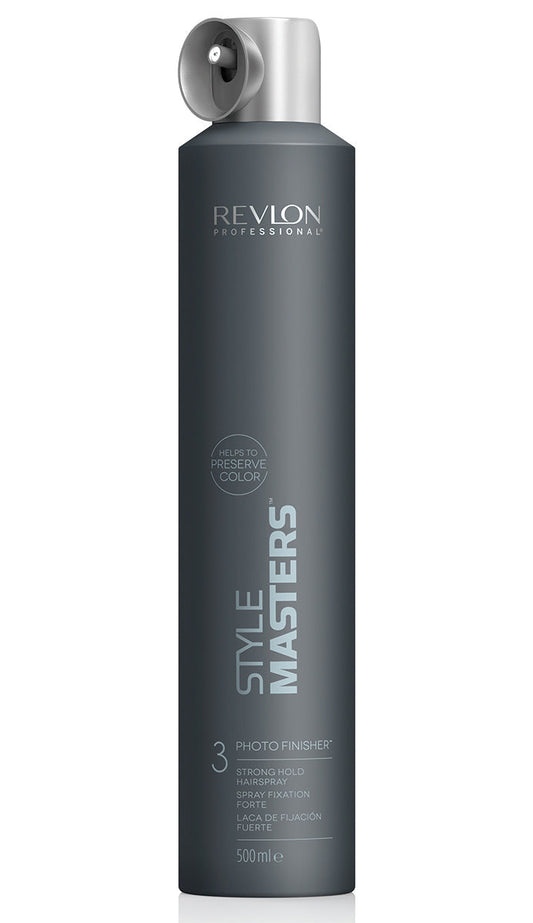 STYLE MASTERS PHOTOFINISHER HAIRSPRAY x 500 ml - LACA FIJACIÓN FUERTE